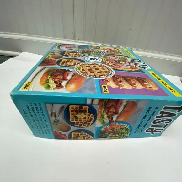 Tasty Puzzle 8 Puzzles in one Ceaco puzzles jigsaw Food puzzles 8 puzzles - Picture 4 of 7